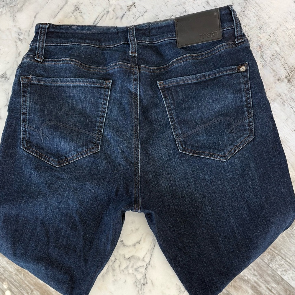 Mavi Classic Blue "Zach" Straight Leg Jeans (32x32) - Picture 3 of 11